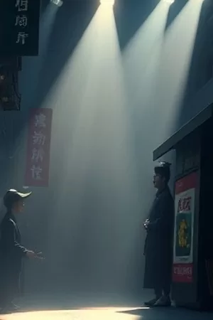 冒险剧半页地图竖版海报