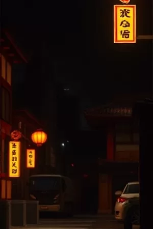 治愈系剧集旧唱片店竖版海报